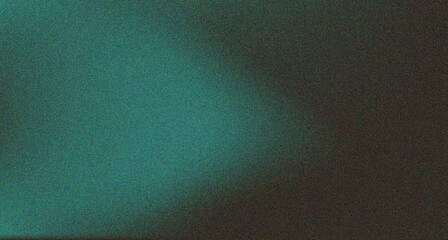 Wall Mural - green gradient background,dark green abstract with grainy noise