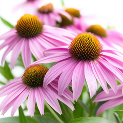 Canvas Print - Coneflower Isolated