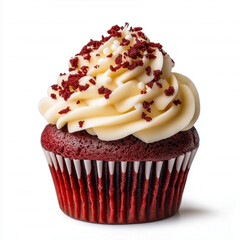 Poster - Red Velvet Cupcake Isolated