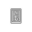 © alekseyvanin - eBook line icon
