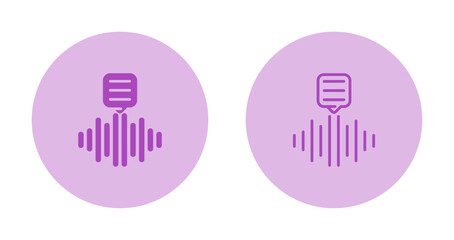 Wall Mural - Digital Voice Recorder Vector Icon