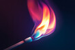© Evan - 'Macro Illustration of a Match Flame'