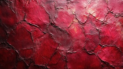 Wall Mural - Red Textured Background