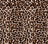 leopard pattern seamless fashionable design for print clothes, paper, fabric. leopard spots