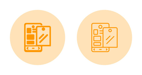 Sticker - Smartphone Vector Icon