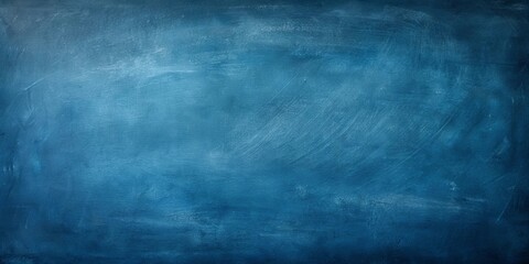 Wall Mural - Abstract chalkboard background with wide horizontal dark blue cement overlay