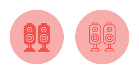 Wall Mural - Speakers Vector Icon