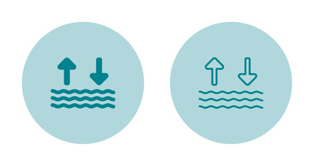 Poster - Waves Vector Icon