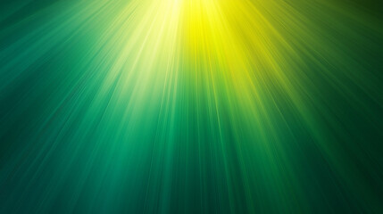 Radiant Burst of Yellow and Green Light