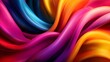 © Alpha - Complex geometric swirls interlocking in vibrant primary colors, sharp contrasts, 3D effect, glossy textures, holographic reflections, digital art, smooth and seamless.