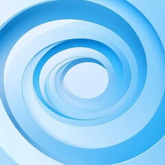 标题：A fashionable blue Circular arc line white background that is both trendy and eye - catching.The blue hue gives a sense of elegance and the circular arc shape adds a unique touch.     This backgrou