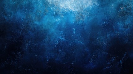 Poster - Deep blue imaginative backdrop
