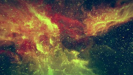 Wall Mural - glowing galaxy nebula space background