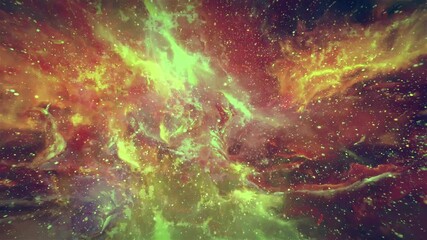 Wall Mural - glowing galaxy nebula space background