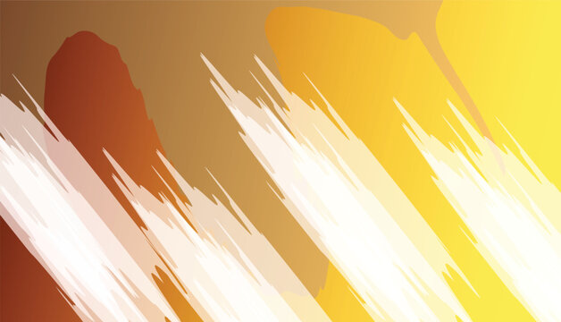 abstract yellow background with waves. vector background with space for text.