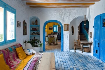 Wall Mural - Mediterranean Style Interior Design