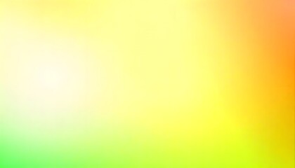 Fototapete - Vibrant yellow and green gradient with a soft, blurred background. Suitable for wallpaper