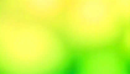 Fototapete - Vibrant yellow and green gradient with a soft, blurred background. Suitable for wallpaper