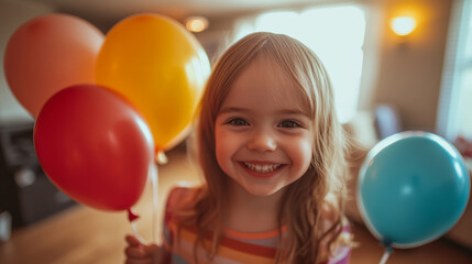 Canvas Print - young_girl_birthday