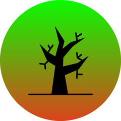 Sticker - Dead Tree Icon