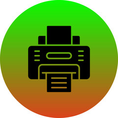 Canvas Print - Printer Icon