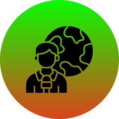 Sticker - News Reporter Icon