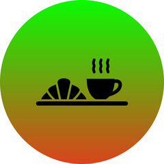 Wall Mural - Breakfast Icon