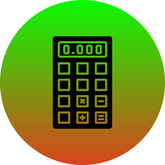 Wall Mural - Calculator Icon