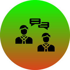 Sticker - Conversation Icon