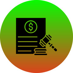 Poster - Financial Laws Icon