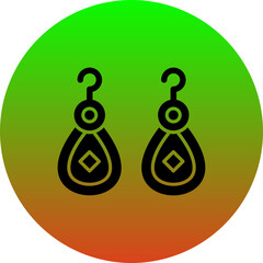 Sticker - Earrings Icon