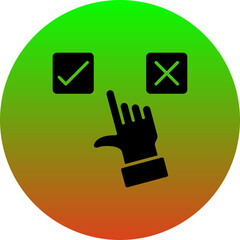 Poster - Tick Box Icon