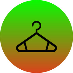 Sticker - Clothes Hanger Icon