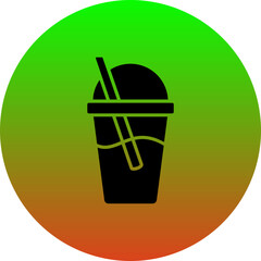 Sticker - Plastic Cup Icon