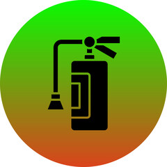 Wall Mural - Fire Extinguisher Icon