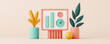 © Gyorgy - Campaign performance dashboard, with colorful gauges for ad spen