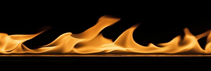 Wall Mural - A close up of a flame with the word 