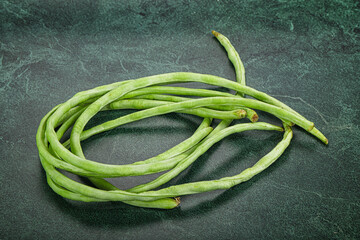 Wall Mural - Raw asparagus green bean for cooking