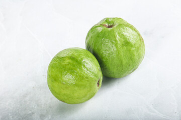 Wall Mural - Fresh ripe green Guava fruit