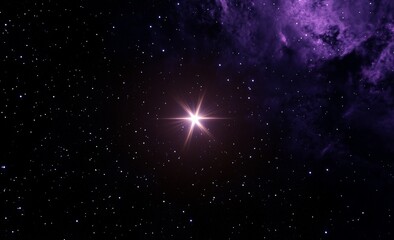Wall Mural - this nebula is characterized by a bright star that is a supernova at its center