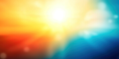 Poster - Abstract multi-colored background