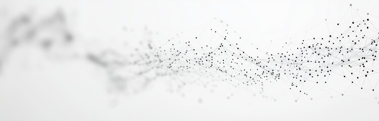 Aufkleber - an abstract 3d rendering of a futuristic white hexagon background with a honeycomb concept. a wave o
