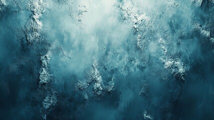 Fototapete - cool blue tones texture background. Generative AI.