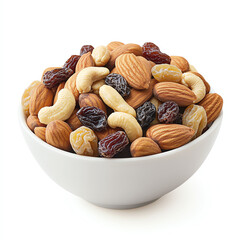 bowl of mixed nuts, AI generated