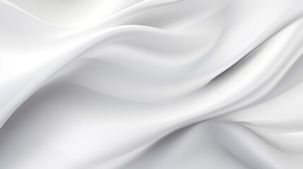 Fototapete - Abstract soft shiny white gray wavy line background graphic design. Elegant white gray modern architecture art. Blurred backdrop effect back