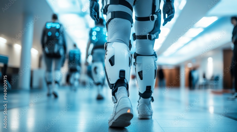 Autonomous AI-guided robotic exoskeletons assisting in rehabilitation ...