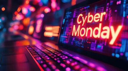 Digital frenzy: cyber monday deals transforming online shopping experiences, offering unparalleled discounts and special promotions that captivate tech-savvy consumers with unbeatable offers..