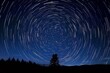 © Ilja - Celestial Swirls Star Trails Paint the Night Sky, Time-Lapse of Glowing Star Movement