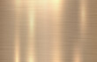 © i_fleurs - Champagne gold brushed steel metal texture background, shiny abstract metallic sheet, vector illustration.
