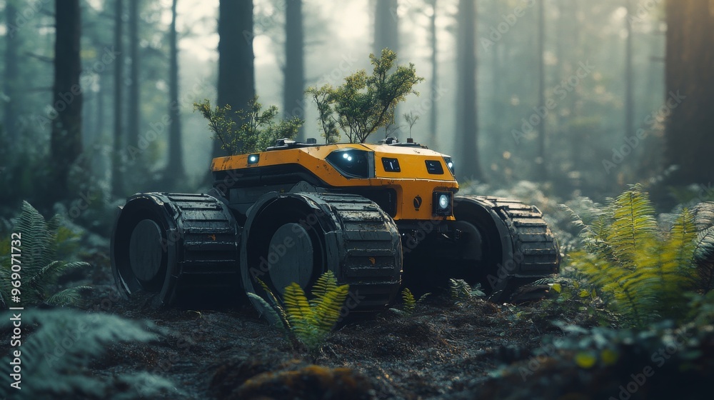 Autonomous AI-powered forestry robots managing reforestation and fire ...